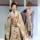 瞳莞制作 虫草花卉纹 国风明制汉服定织四季 花披风03 一年景色