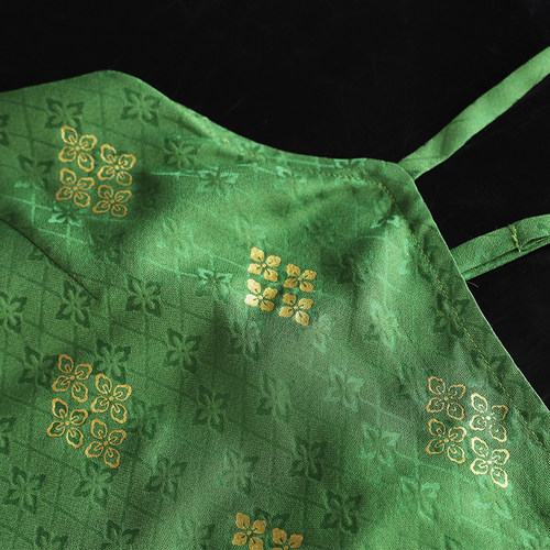 瞳莞汉服四叶草吊带原创仿烫金精致百搭2025新款日常内搭亲肤舒适