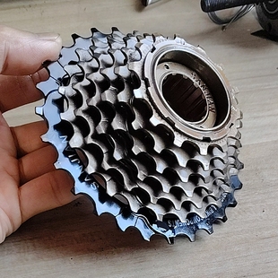 山地车旋式飞轮7速定位9速后齿轮27档变档塔轮8档响飞炸街旋飞