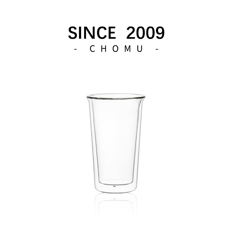 CHOMU双层咖啡杯甄选高硼硅玻璃