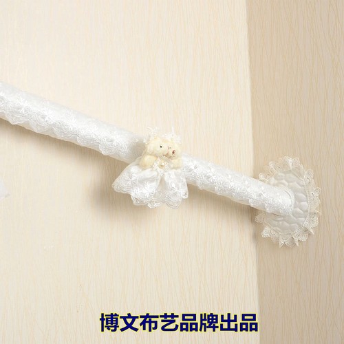 博文布艺品牌空调管套装饰遮挡洞贴暖气管套子管道遮丑装饰罩白色