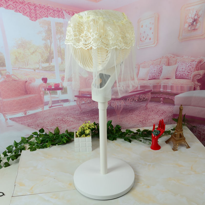 新空气循环扇专用防尘罩半包立式电风扇落地保护套装饰通用牡丹