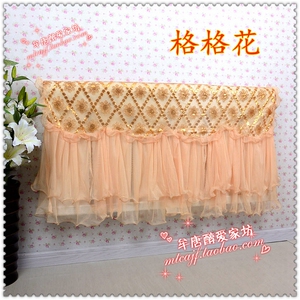 包邮布艺蕾丝暖气罩暖气片罩装饰暖气罩防尘罩老式暖气罩暖气片套