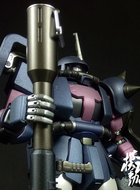 模动魂高达万代扎古2.0烧合金着色匠心03弹MG黑色三连星高机动