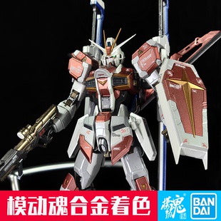 模动魂合金着色万代拼装模型RG巨剑 剑装脉冲高达SEED PB限定