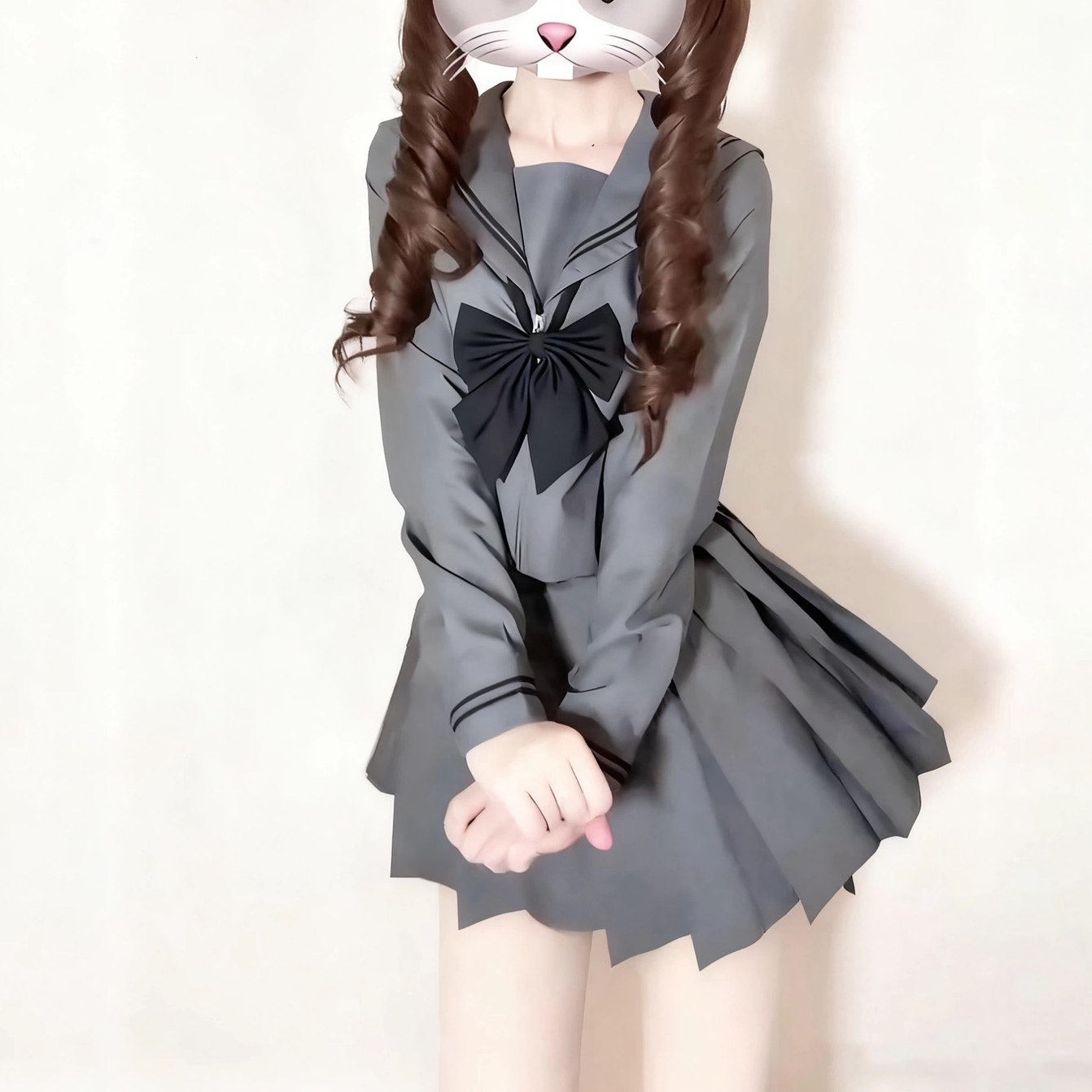 原创正版灰二本jk制服水手服