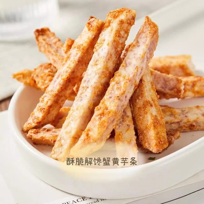 蟹黄味香芋条网红休闲零食