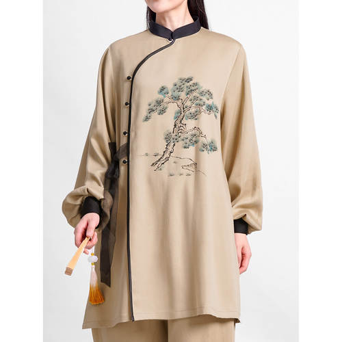 太极服孤品仅上衣女尺码S XS 125斤以下可选晨练演出服女春夏秋冬
