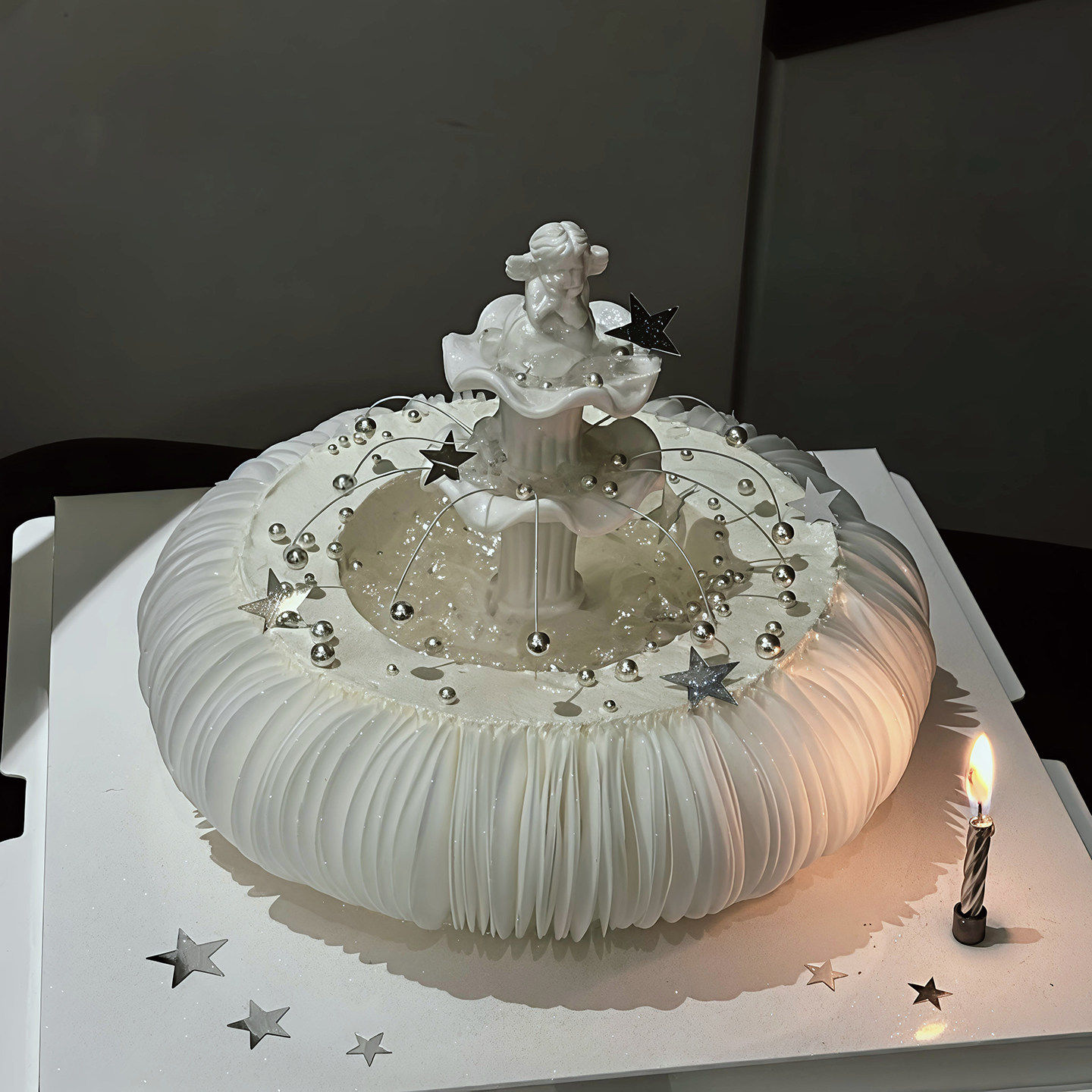 包邮情人节网红蛋糕装饰威化纸圆片成品切圆工具丘比特许愿池插件,节庆用品/礼品,蛋糕/烘焙装饰用品,淘宝优惠券,粉丝福利购,淘宝优惠卷