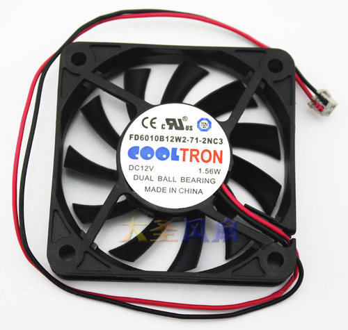 COOLTRONFD6010B12W2风扇6CM