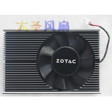 全新索泰GT710激战版GT730雷霆版 孔距43mm散热器
