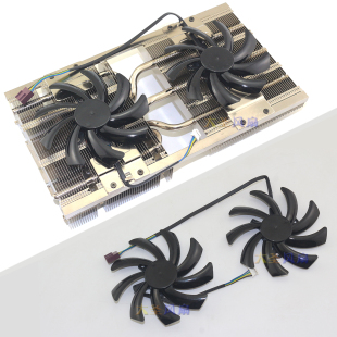 EVERFLOW T129215BH 85MM 8.5CM  孔距4CM 双滚珠轴承风扇