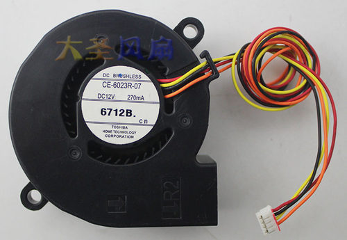 Toshiba东芝 CE-6023R-07 12V 270mA 爱普生投影机风扇
