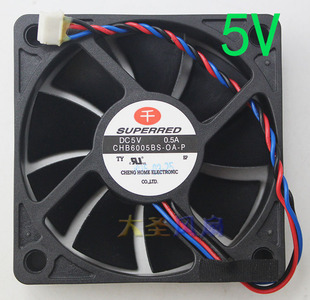千红 CHB6005BS 原装 15mm 0.5A散热风扇