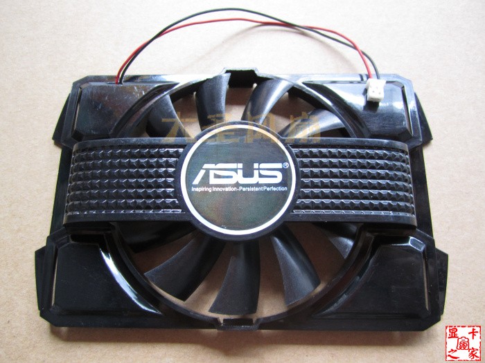 原装华硕EAH5570 6570 6670 4670 ENGT240 220 430 440显卡风扇