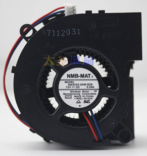 04W B29 12V 原装 投影机涡轮散热风扇 BM5020 0.09A 3线 明基NMB