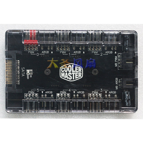 ARGB&PWM二合一HUB集线器1分6