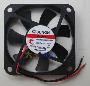 E03C E01C A99 6CM超静音超薄风扇ME60101V3 12V 建准ME60101V3