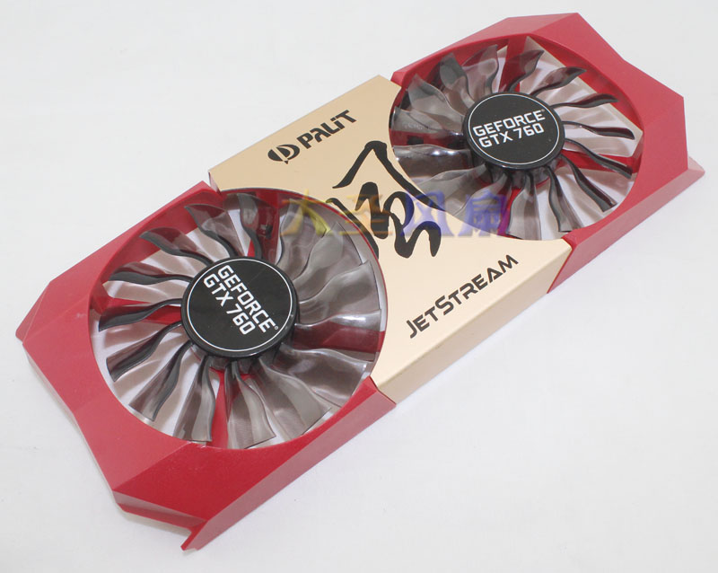 PALIT耕升同德铭瑄 GTX760 12V 0.35A 显卡风扇 GA92S2H -PFTB