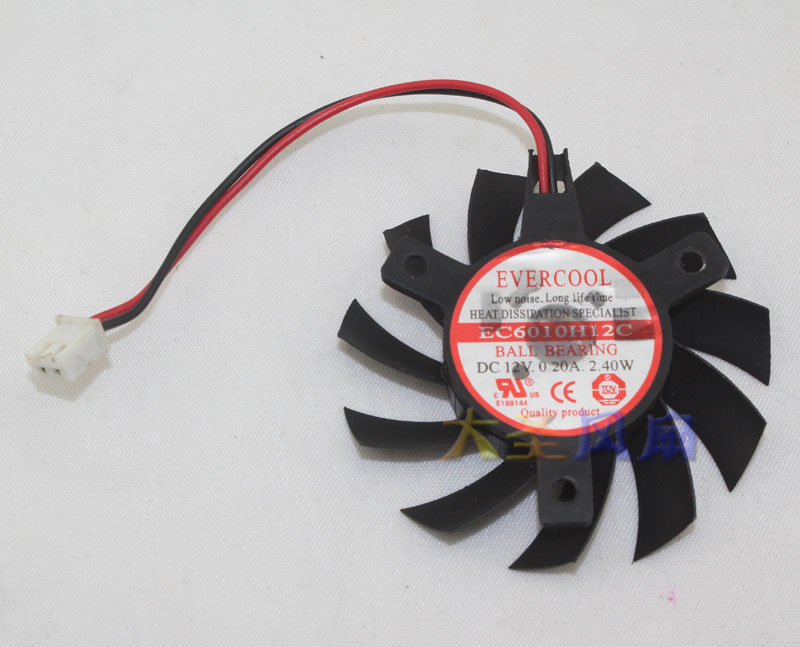 讯景EC6010H12C显卡风扇12V