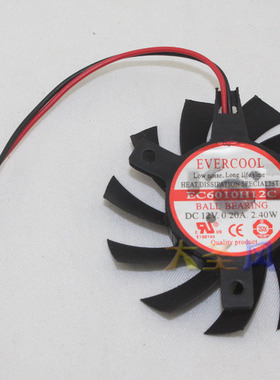 XFX/讯景EC6010H12C 显卡风扇 12V 0.2A 2.4W