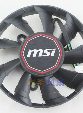 MSI微星N760/R9 270X 960 GAMING OC ITX FY09015H12LPA显卡风扇
