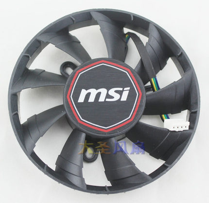 MSI微星N760/R9 270X 960 GAMING OC ITX FY09015H12LPA显卡风扇