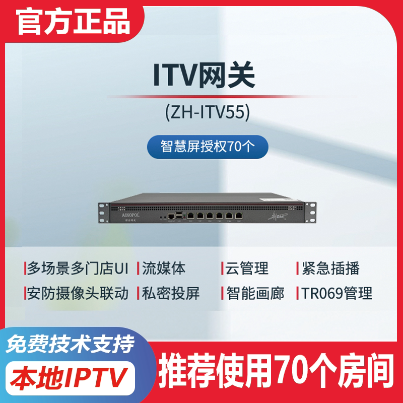 智慧光迅ZH-ITV55本地iptv设备