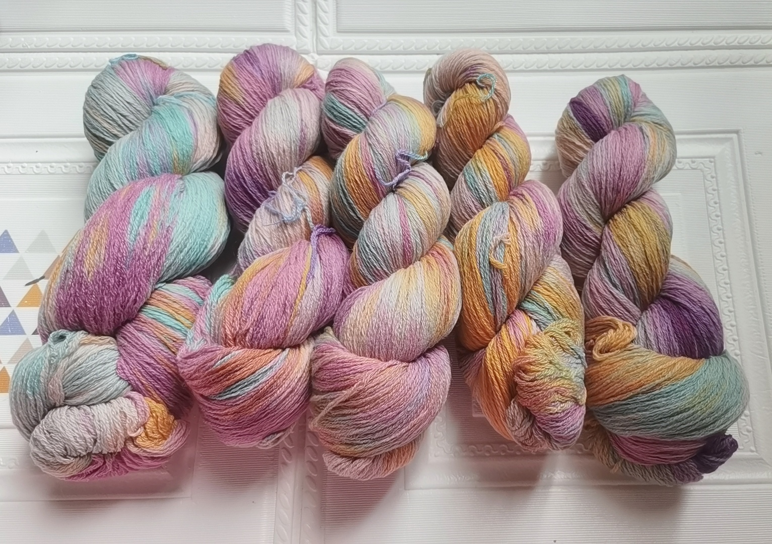 DIY手染线30羊绒70羊毛棒针钩针编织线毛衣围巾披肩玩偶吊带手工