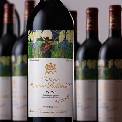 法国1855一级Mouton木桐酒庄正牌干红葡萄酒