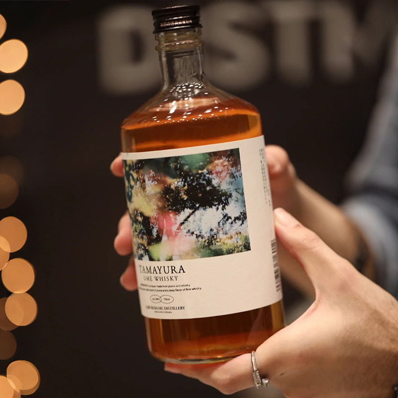 日本若鹤酒造UMESKY威士忌梅子酒玉女士甜果酒青梅酒大瓶礼盒装