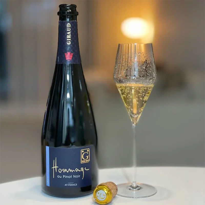 亨利吉罗香槟Henri Giraud Hommage法国香槟起泡酒白垩石香槟