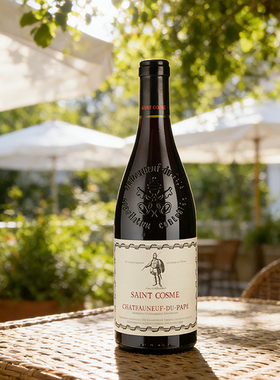 圣戈斯酒庄教皇新堡干红葡萄酒 法国进口 送长辈