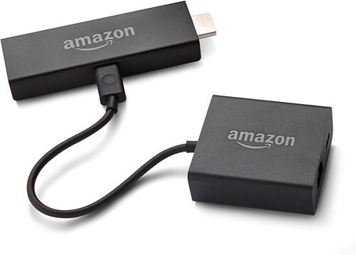 亚马逊 Micro USB网卡接RJ45网线以太网转接器安卓手机 FireTV 4K