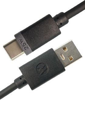 摩托罗拉TYPE-C 涡轮快充数据线moto Z2playZ3青釉手机原装充电线