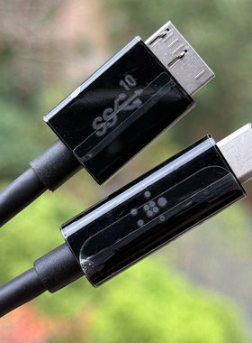 typec移动硬盘数据线micro usb3.0 3.1 硬盘盒线连接笔记本电脑台