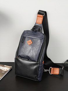 单肩包斜挎包新款 潮牌时尚 街头户外小包男士 小胸包 男包2026 男士