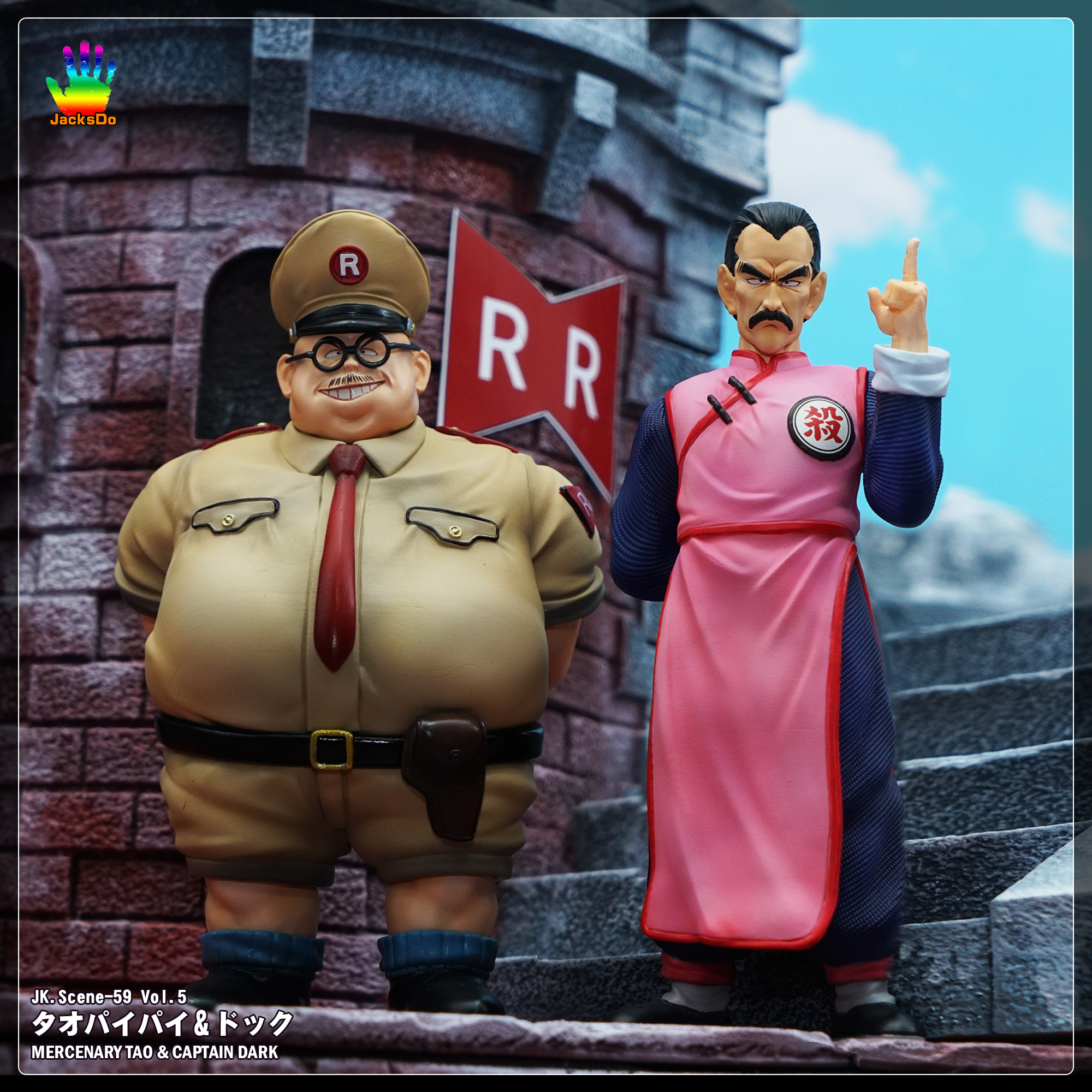 私人定制红缎带军团手办