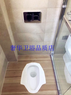 蹲便器TOTO隐蔽式暗藏水箱