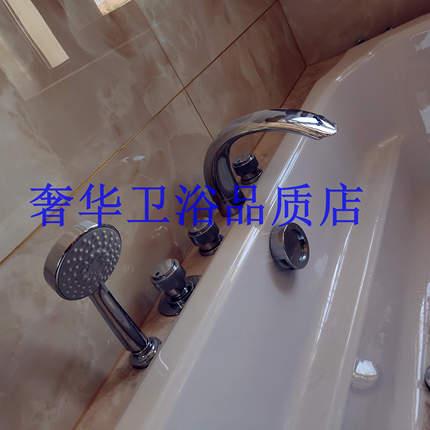 TOTO浴缸台式水龙头DB209CRN 五孔双把双控淋浴花洒套装台面