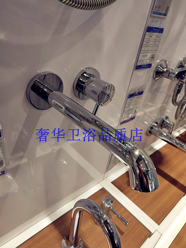 toto入墙式洗脸盆冷热混合水龙头