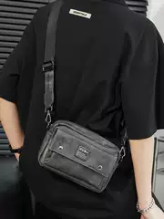 Fashionable Outdoor Shoulder Bag Trendy Horizontal Style Street Leather Shoulder Bag Phone Bag Cycling Backpack Crossbody Bag 2026