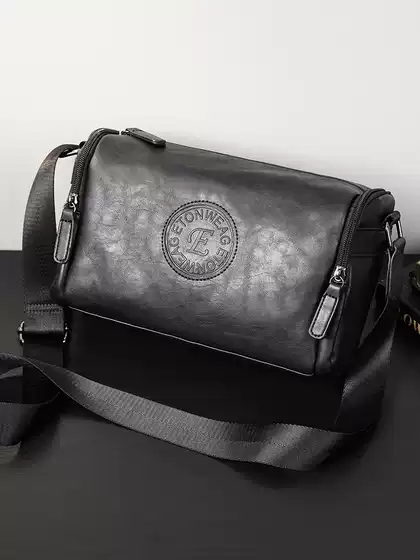 Crossbody Bag for Men, Functional Style, Men's Messenger Bag, Cycling Motorcycle Backpack, Sports Shoulder Bag, Trendy Men's Bag, Small Square Bag