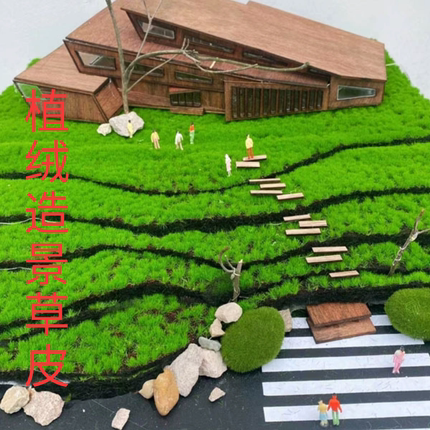 仿真苔藓假青苔仿生草皮草坪庭院摄影装饰绿植苔藓微景观造景包邮