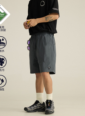 VMCL特氟龙三防透气户外通勤休闲口袋短裤男五分裤24SS vermicell