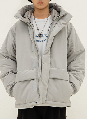 VMCL 经典款多口袋羽绒服防泼水宽松保暖外套潮牌21aw vermicelli