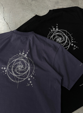 VMCL抽象几何图形凉感索罗娜透气宽松短袖T恤男女25SS vermicelli