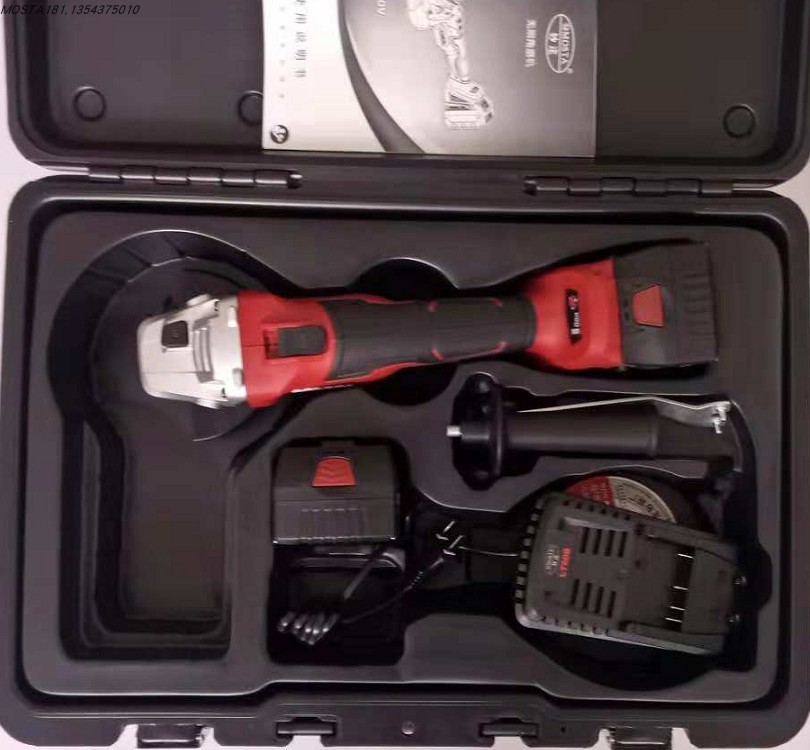 MOSTA妙达电动角磨机无刷切割机HL1800B双层20V锂电池LT60B充电器