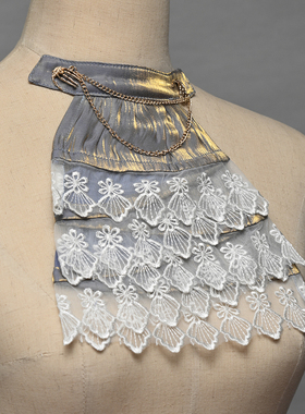 散伙清仓蒂歌Lolita盛赞挽歌系列胸针固定式领巾