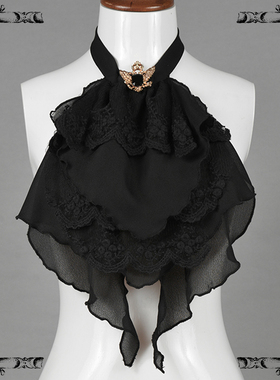 Lolita领巾欧洲复古口水巾王子装基佬装贵族装配饰华丽领巾